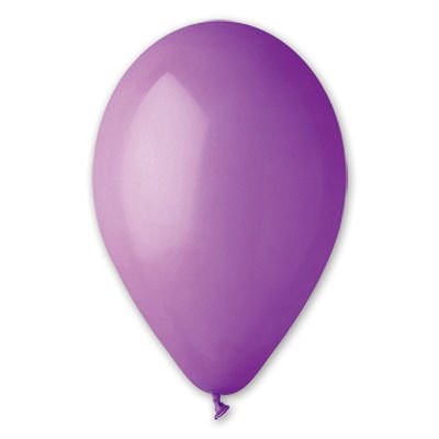 1102-0450 Шарики воздушные из латекса 5"/49 Пастель Lavender (100 шт.)