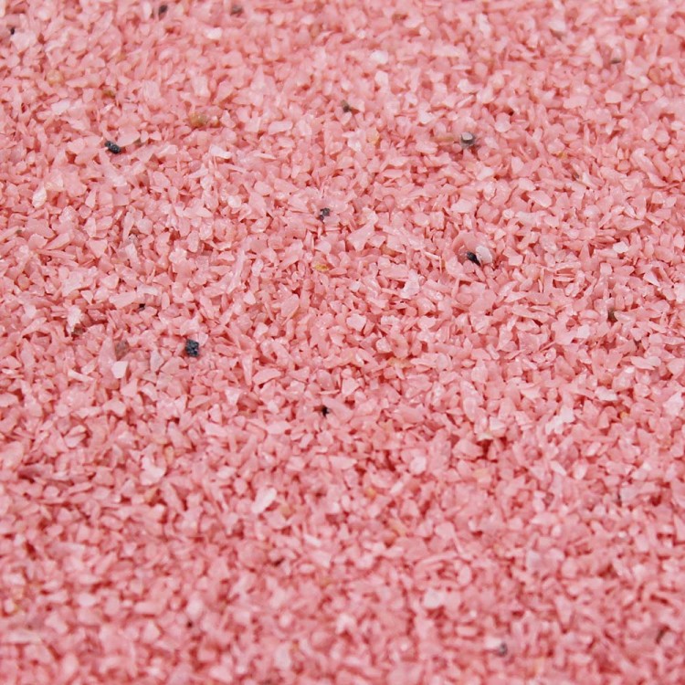 301527080911 Песок цветной розовый (кварцевая крошка, фракция 0,5-1 мм) вес: 800г объем: 650мл