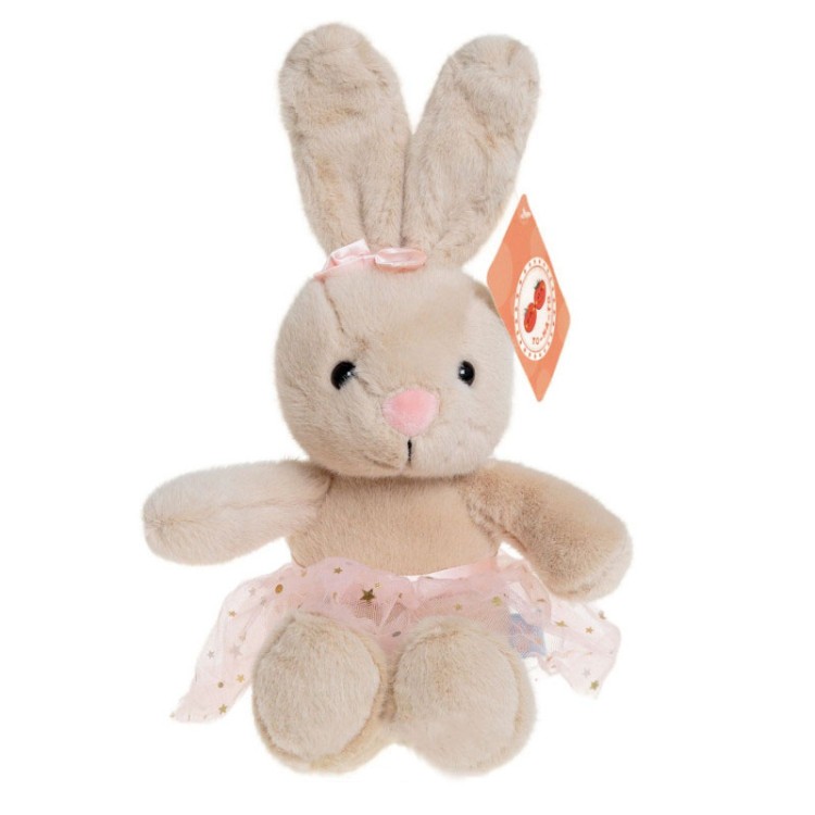 LH502515103BR Мягкая игрушка Заяц модель Z15103 Коричневый размер 25см