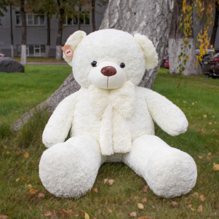 DL116000294W Мягкая игрушка Медведь модель Y00294 Белый размер 160см