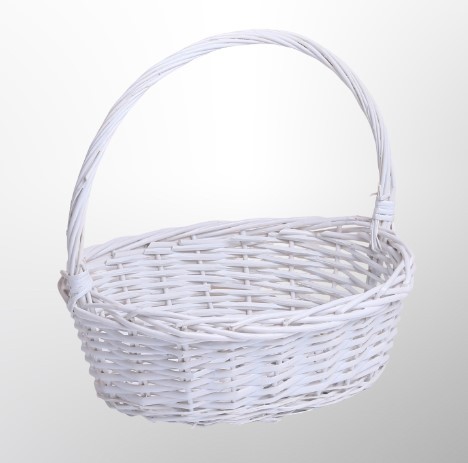 42001/2 Корзина плетёная "Береста" №2 маленькая 42001/2 Корзина плетёная "Береста" №2 маленькая