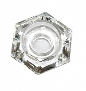 XH103-31 Подсвечник из хрусталя 7,5х3,5 см
