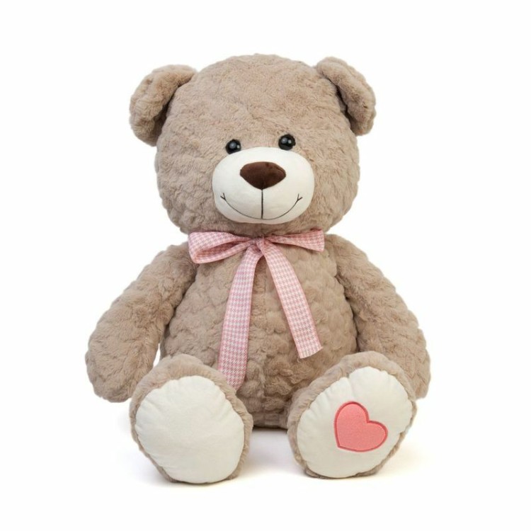 DL105001906GR Мягкая игрушка Медведь размер 50см Серый