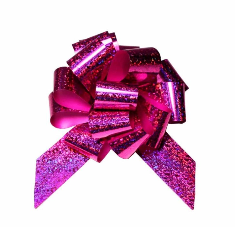 000538-50 Бант-шар 5 см голография 1/50 1/1500