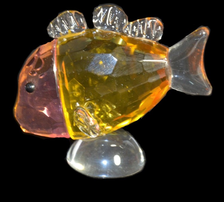 ХН58-4 Рыба из хрусталя (цветная) в ассортименте