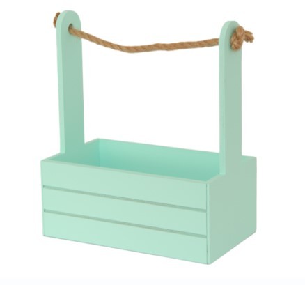 0010183 Ящик для декора 21*12*23 Мята 0010183 Ящик для декора 21*12*23 Мята