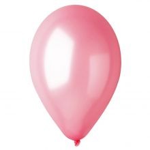 1102-0436 Шарики воздушные из латекса 5"/33 Металлик Rose (100 шт.)