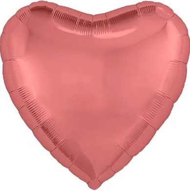 1204-1458 Шар сердце 45см Кармин 1204-1458 Шар сердце 45см Кармин