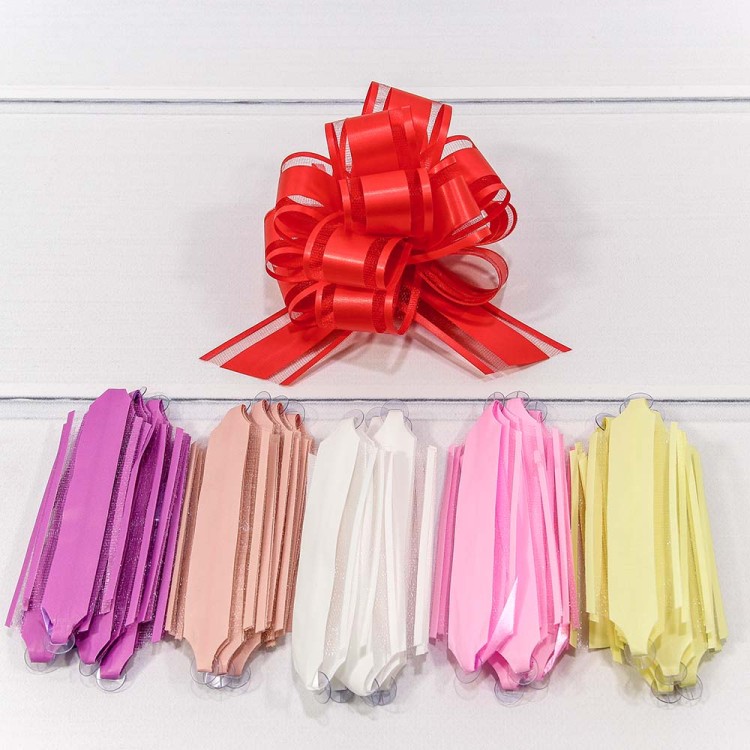 000533-30 Бант-шар 3 см "Сеточка" (микс) 1/50 1/3000 1