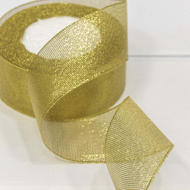 557-38/G Лента Парча с блеском 3,8см*25ярд Золотой 1/5 1/200 557-38/G Лента Парча с блеском 3,8см*25ярд Золотой 1/5 1/200
