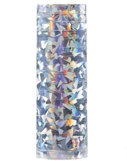 1501-6967 Серпантин гологр серебр 2ст/36колец/G