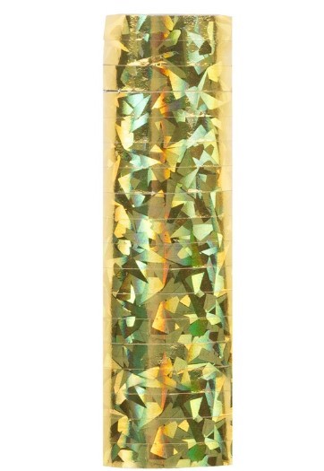 1501-6966 Серпантин гологр золотой 2ст/36колец/G