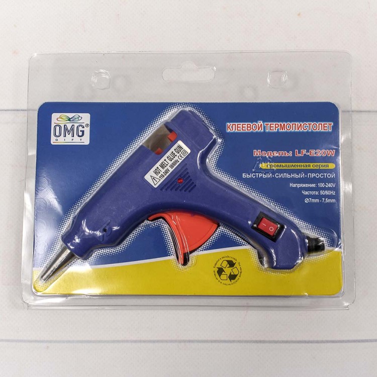 0002016-1 Пистолет для термопластичного клея 20W 1/96 0002016-1 Пистолет для термопластичного клея 20W 1/96
