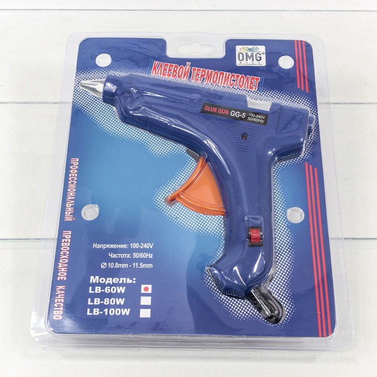 0002016-2 Пистолет для термопластичного клея 60 W 1/50 0002016-2 Пистолет для термопластичного клея 60 W 1/50