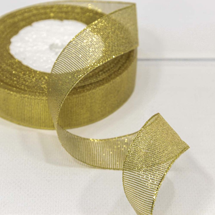 557-25/G Лента Парча с блеском 2,5см*25ярд Золотой 1/5 1/300 557-25/G Лента Парча с блеском 2,5см*25ярд Золотой 1/5 1/300