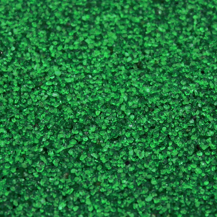 301527080906 Песок цветной зеленый (кварцевая крошка, фракция 0,5-1 мм) вес: 800г объем: 650мл