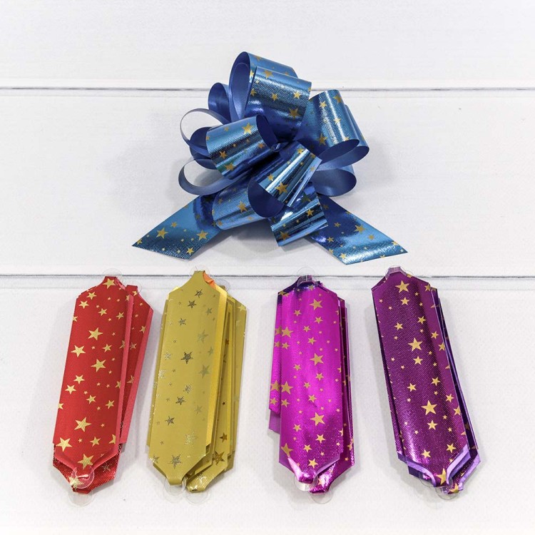 000536-30 Бант-шар 3 см "Звёздочки" 1/50 1/3000