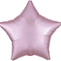 фольгированные шары без рисунка: звезды, сердца, круги